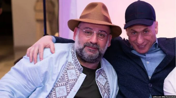 Зліва направо Тимур Міндіч та Олександр Цукерман