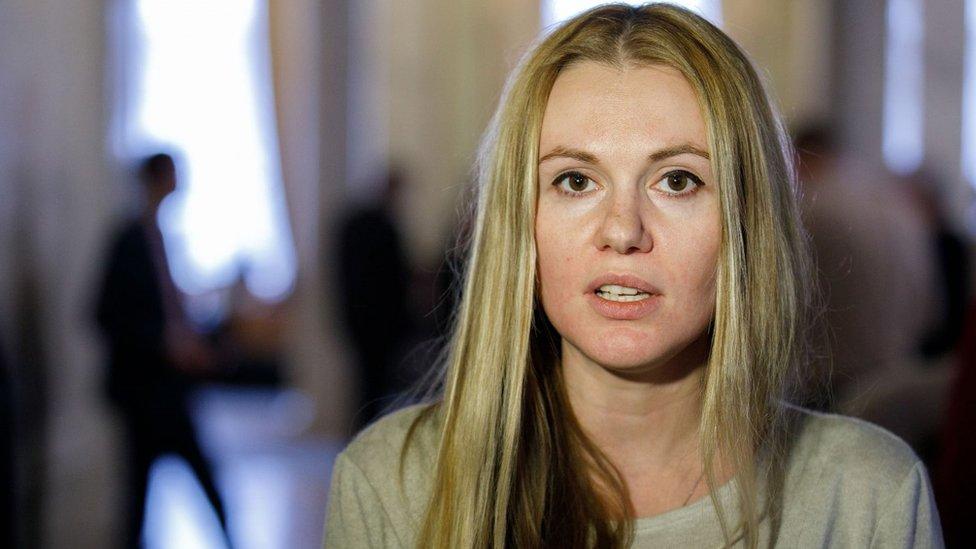 Case of MP Anna Skorokhod Regarding USD 250,000 for the Imposition of NSDC Sanctions