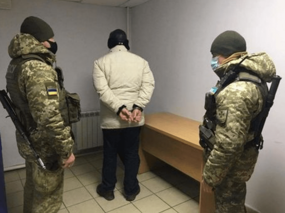 Свіченко, затриманий прикордонниками